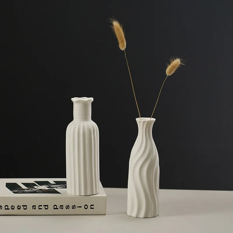 Home High-End Sensory Embryo Flower Vase Interior Decoration Ceramic Vase Artistic Decoration Desktop Flower Vase | 2