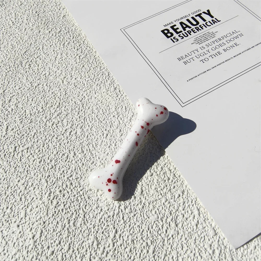 Charm Dog Hair Band Pet Dog Bone Design Fashion Hair Decoration Barrettes Hairpin Headwear Hair Clips Cat Supplies | Color:7