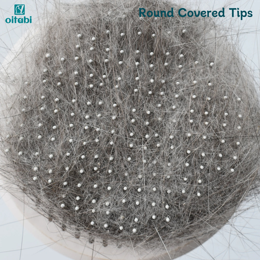 Oitabi Self Cleaning Brush for Dogs and Cats, Pet Hair Brush for Shedding Long & Short Hair, Easy Clean Retractable Hair Removal | 3