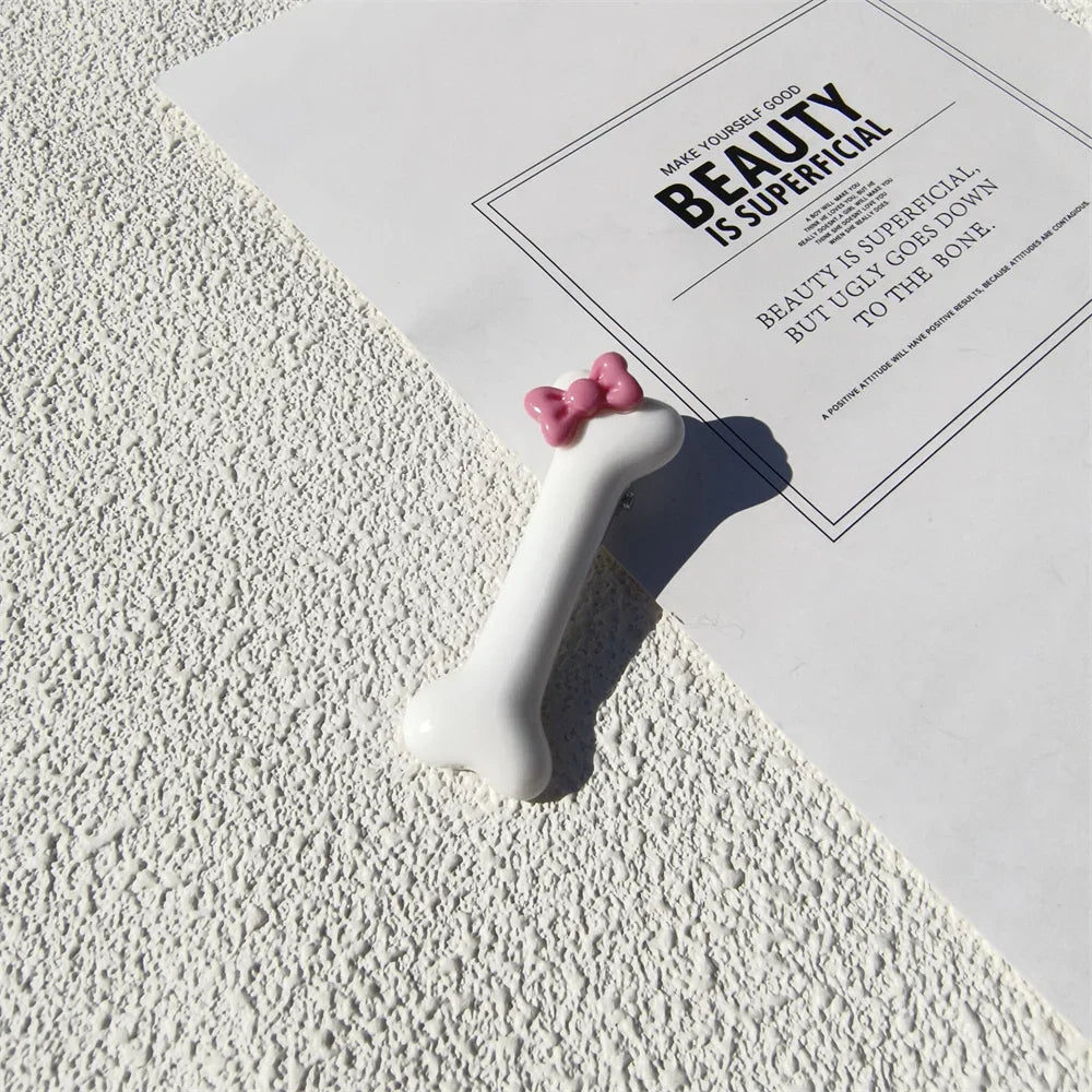 Charm Dog Hair Band Pet Dog Bone Design Fashion Hair Decoration Barrettes Hairpin Headwear Hair Clips Cat Supplies | 3