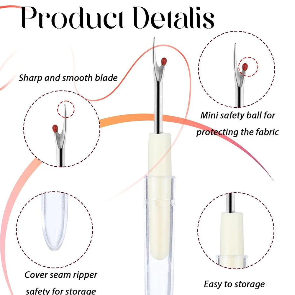 4PCS Sewing Scissors Set Trimming Nipper Yarn Lightweight Thread Cutter Embroidery Clipper Stitching Snip DIY Sewing Supplies | 1