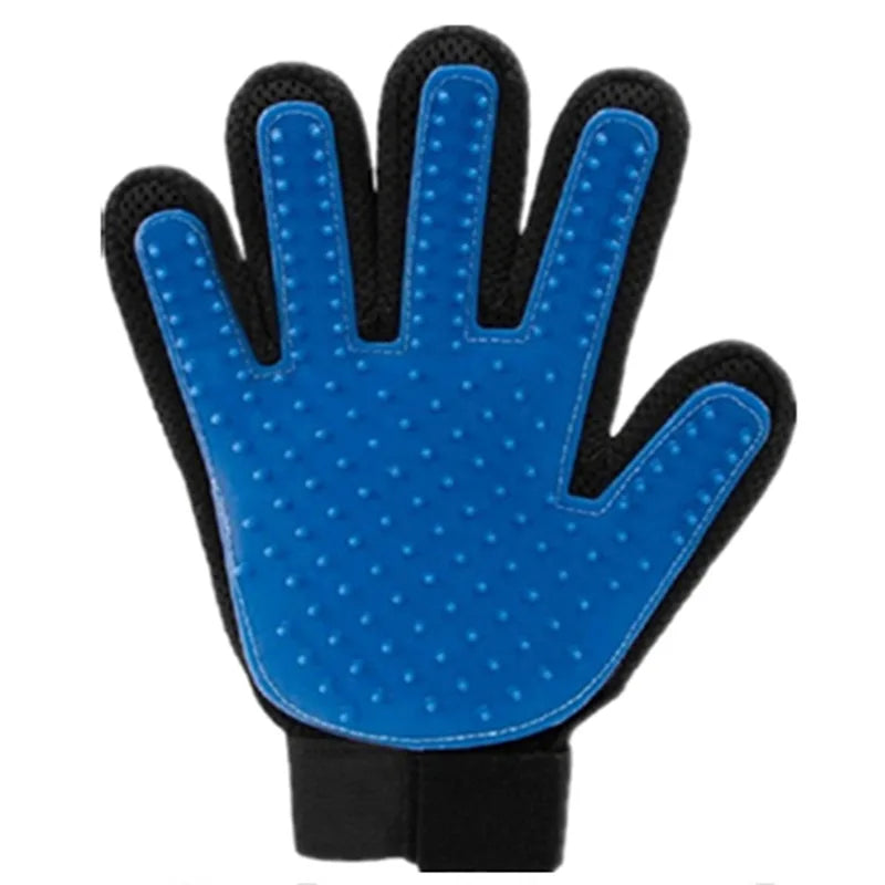 Professional Pet Deshedding Brush Dog Hair Remover Pet Fur Knot Cutter Puppy Cat Comb Brushes Dogs Grooming Shedding Supplies | Color:Right Hand