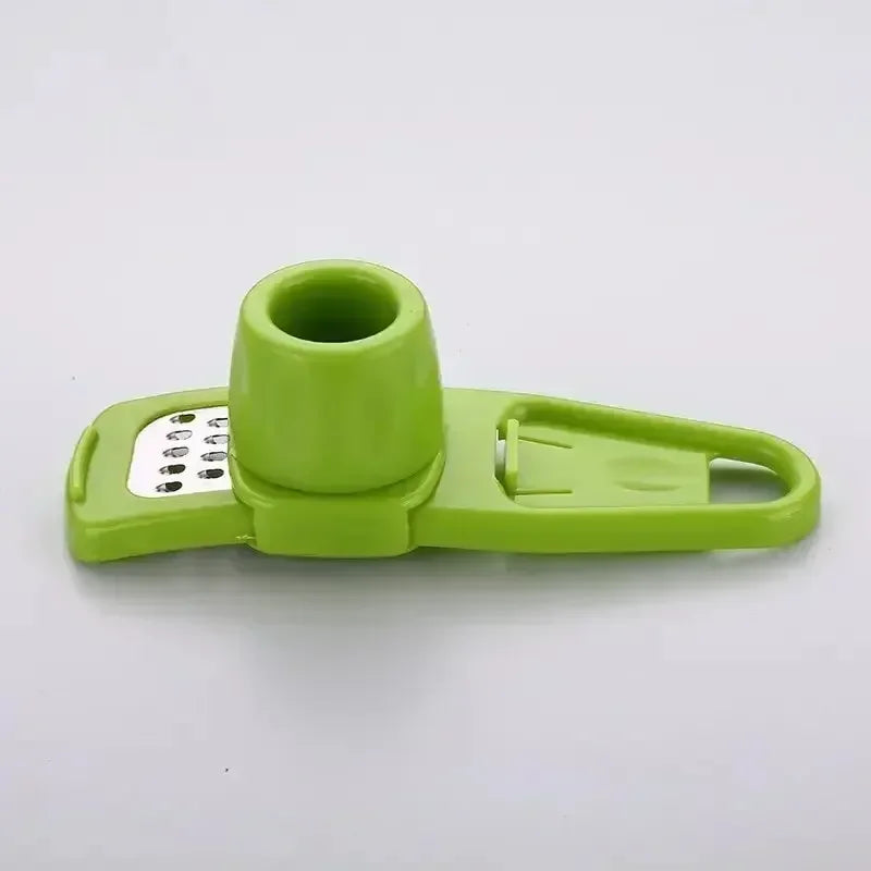 Hot 1 Pack Mini Garlic Grinder Creative Garlic Press Kitchen Garlic Mash Manual Mashing Green Kitchen Gadgets Accessories | 4