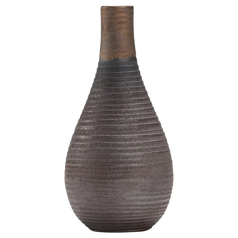 Creative Handmade Antique Ceramic Vases Modern Minimalist Ceramic Decorative Handicrafts | 4