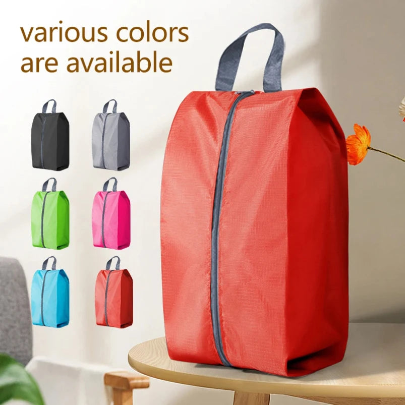 Dustproof Shoes Storage Bags Travel Portable Shoes Bag with Sturdy Zipper Pouch Case Waterproof Pocket Shoes Organizer | 0