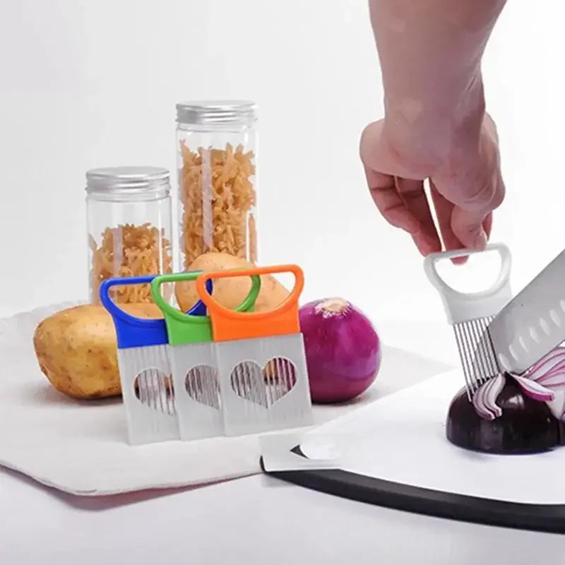 Onion Plugs Tomatoes Potatoes Cutters Onion Pins Fruit & Vegetable Tools Cutter Lemon Onion Holder Kitchen Gadgets | 1