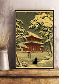 Digital Cats Cute Poster Kraft Paper Prints Modern DIY Funny Cartoon Room Painting Prints Art Picture Posters Living Room Decor | Color:Z123