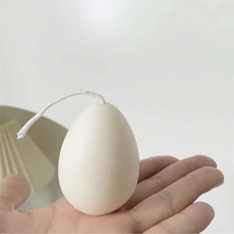 Easter Simulation Egg Silicone Mold DIY Mousse Chocolate Cake Baking Tool Resin Mold Home Decor Candle Making Supplies | 1