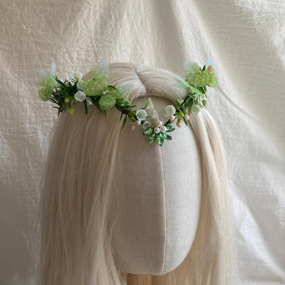 Elf Crown  Minimalist Woodland Tiara Deer Antlers Elven Headpiece Festival Boho Wedding Bride Fairy Costume Circlet Renaissance | Color:ELF142