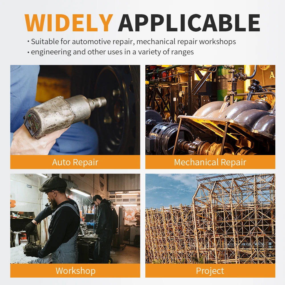 Length Deepen Impact Socket Adapter 5.5-19mm Power Nut Driver Socket Set 1/4-inch Hex Shank Screwdriver Key Head Hand Tool Set | 4