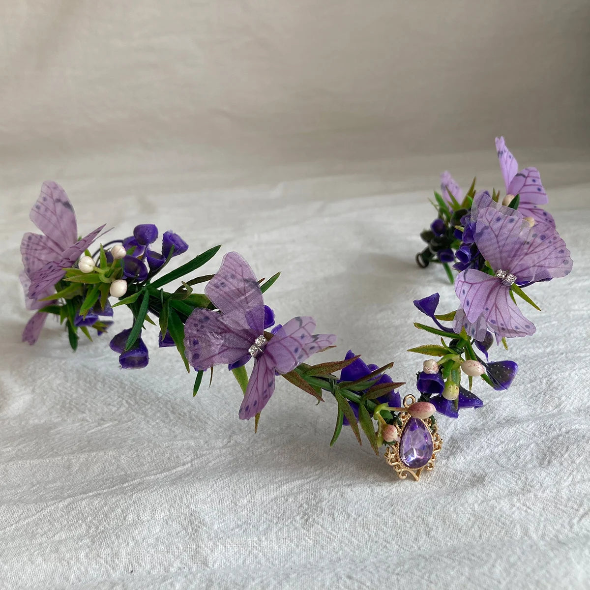 Elf Crown  Minimalist Woodland Tiara Deer Antlers Elven Headpiece Festival Boho Wedding Bride Fairy Costume Circlet Renaissance | Color:ELF145