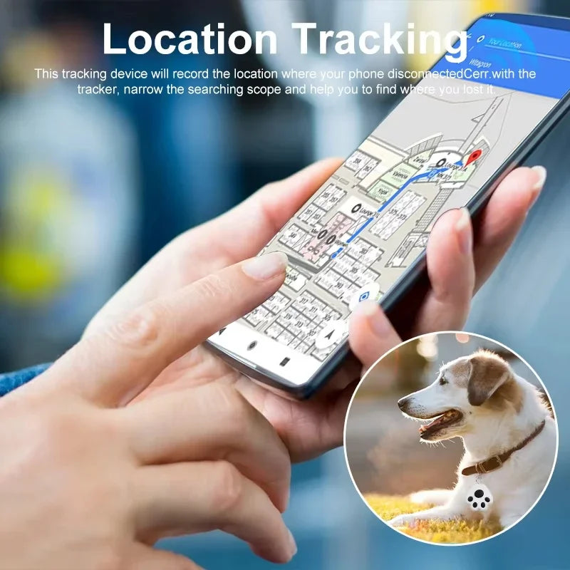 Smart Mini GPS Tracker Key Kids Bag Finder Dog Cat Pet Locator Bluetooth Tracker Device Anti-lost Reminder for IOS/ Android | 2