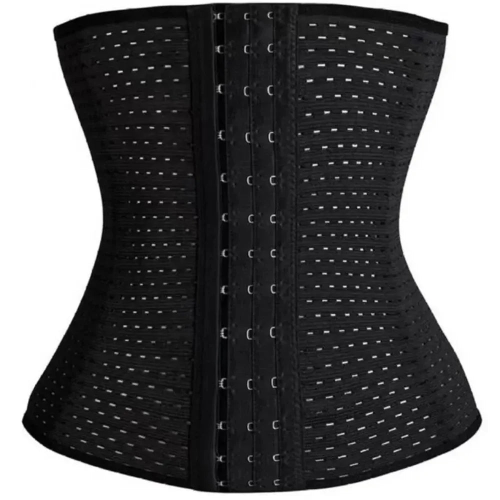 Women Body Shapewear Tummy Slimming Black Belly Band Shaping Shaper Corset Postpartum Flat Belly Postpartum Corset Shapewear | 5