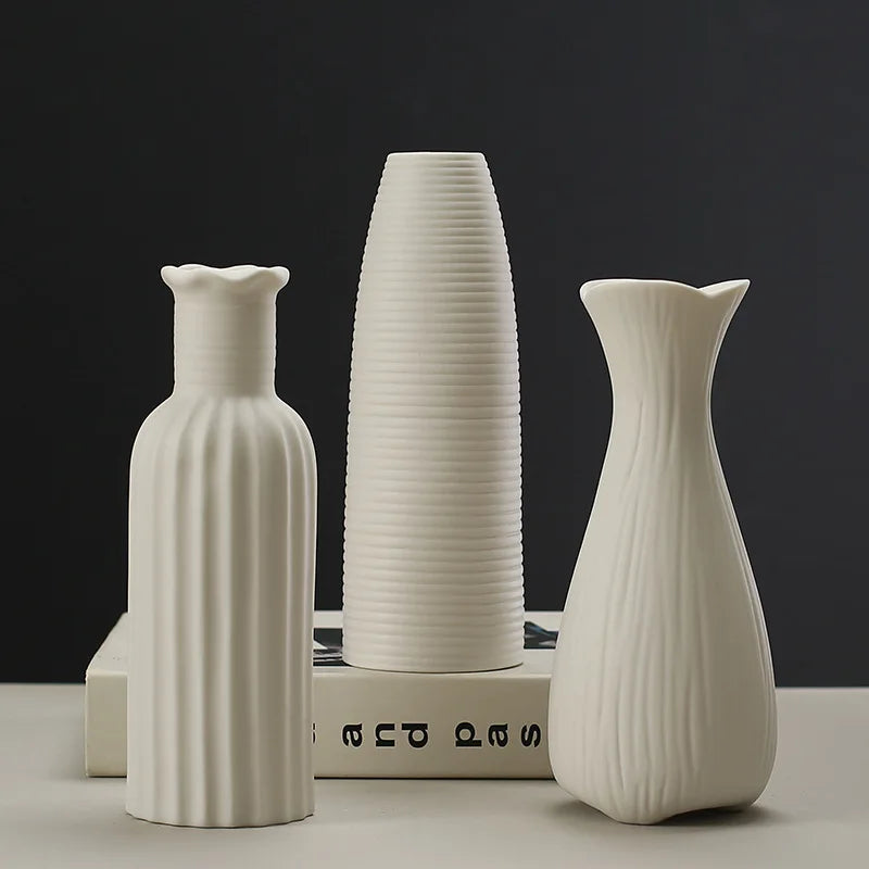 Home High-End Sensory Embryo Flower Vase Interior Decoration Ceramic Vase Artistic Decoration Desktop Flower Vase | 1