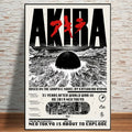 Japanese Cartoon Anime Akira Poster Wall Art Prints Canvas Painting Wall Bedroom Living Room Home Decor | 0