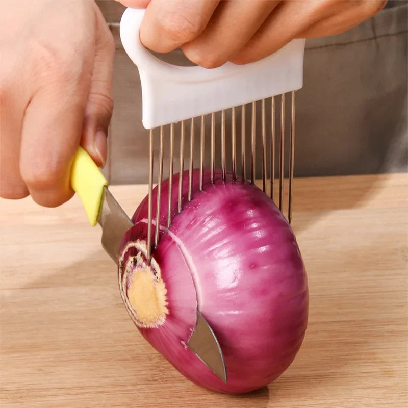 Onion Plugs Tomatoes Potatoes Cutters Onion Pins Fruit & Vegetable Tools Cutter Lemon Onion Holder Kitchen Gadgets | 2