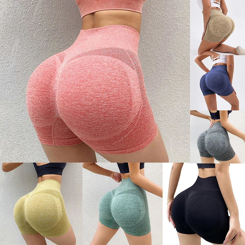 Women Shorts Sports For Women New Cycling Jogging Fitness High Waist Push Up Gym Shorts Leggings Women Yoga Clothing | 0