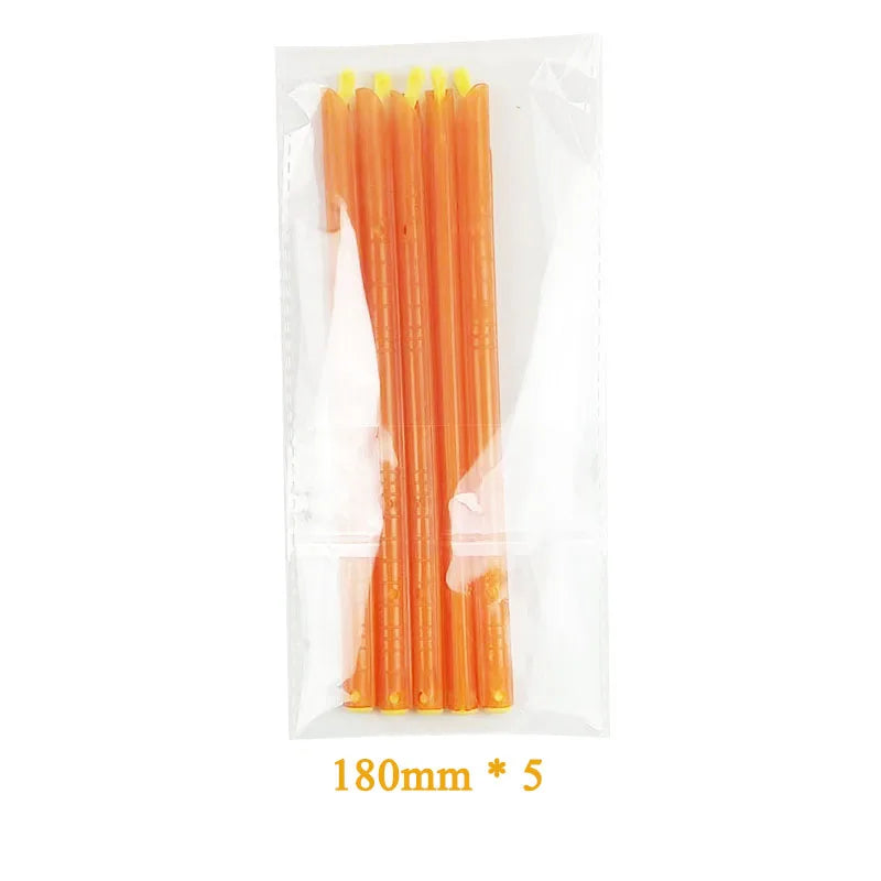 5/10pcs Food Sealing Clips Snack Bag Sealer Reusable Closure Sticks Kitchen Fresh Keeping Clamp Rod Food Saver Storege Organizer | Color:180mm x 5