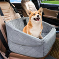 Popular Pet Car Mat Dog Cat Out Seat Mat Removable Washable Small Medium Dogs Kennel Pet Travel Nest Safety Seat for Going Out | Color:Gray