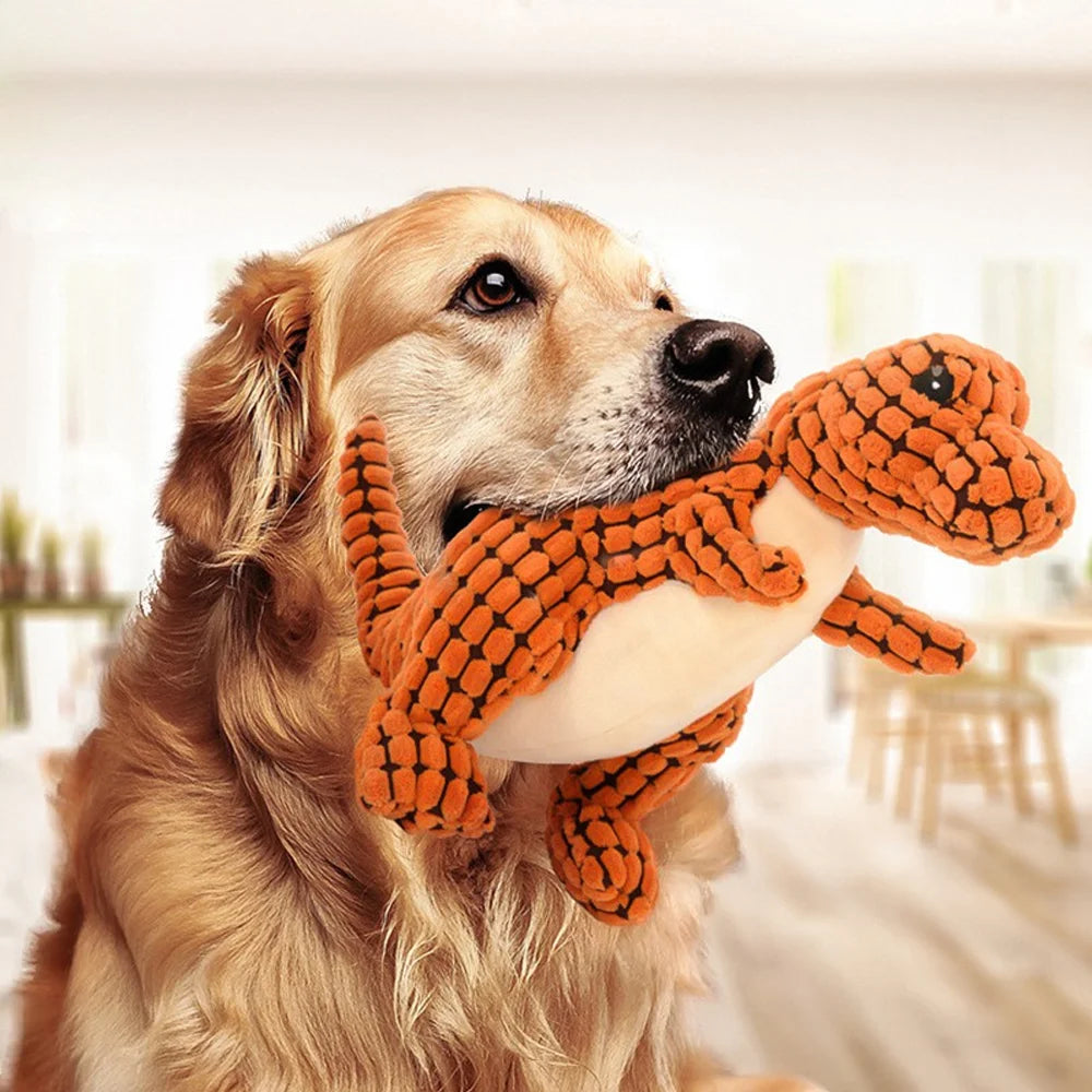 Cats and Dogs Pet Plush Dinosaur Toys Interactive Dog Chew Toys Plush Stuffing Pet Supplies Dog Toys for Small Dogs | 0