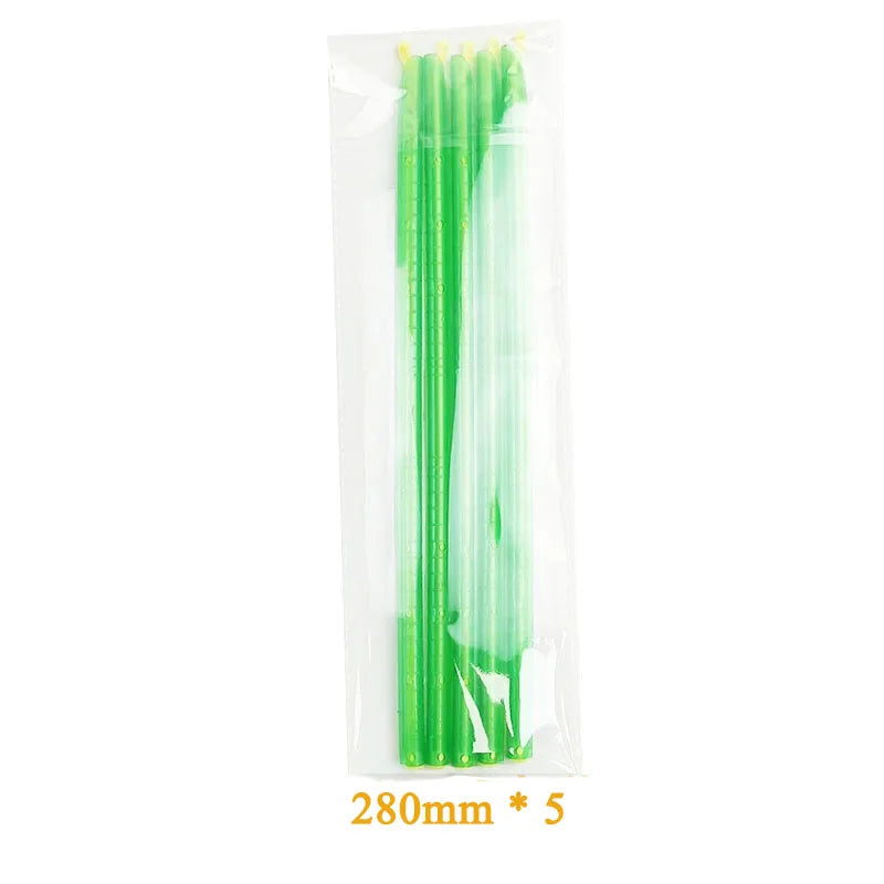 5/10pcs Food Sealing Clips Snack Bag Sealer Reusable Closure Sticks Kitchen Fresh Keeping Clamp Rod Food Saver Storege Organizer | Color:280mm x 5