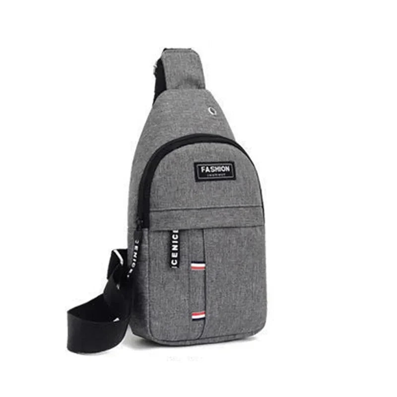 Men's Waterproof Large Capacity Fanny Pack, Adjustable Strap For Outdoor Activities, Travel Running, Hiking, And Cycling | Color:gray