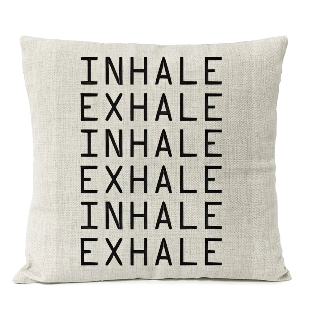 Simple Black Geometric Pillows Boho Leaves Throw Pillow Cover Bohemia Floral Cushion Home Decoration Decorative Sofa Pillow Case | Color:20