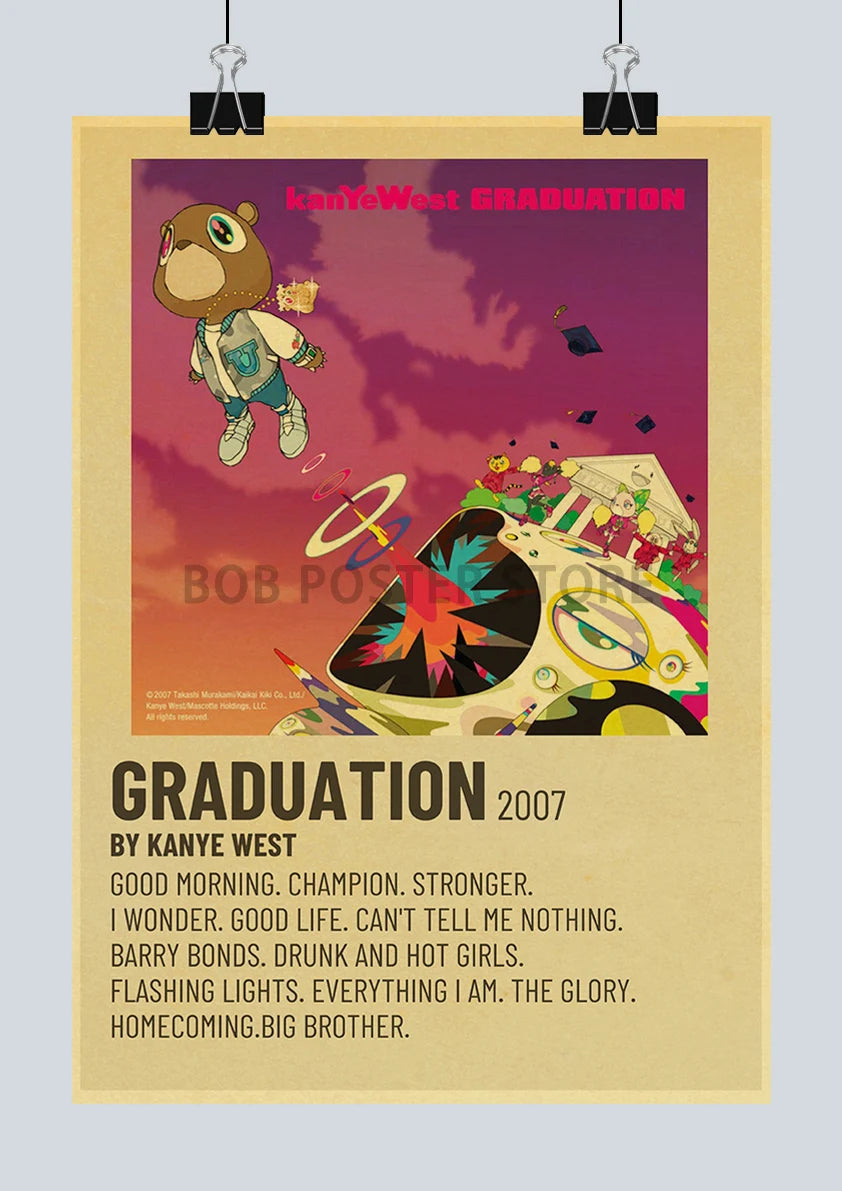 Classic Hot Singer Musician Poster Vintage Kraft Paper Decorative Collection Art Home Study Room Bar Cafe Door Gift Wall Sticker | Color:Q217-29