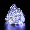 Led Copper Wire Fairy Lights Waterproof LED String Lights Battery Operated  DIY Wedding Party Christmas Decoration Garland | Emitting Color:White