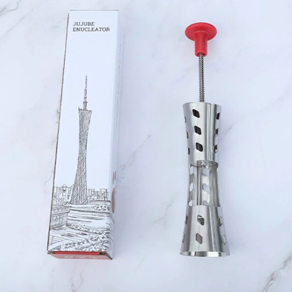 Fruit Core Remover Corer Cherry Pitter Tools Stone 304 Stainless Steel Portable | 4