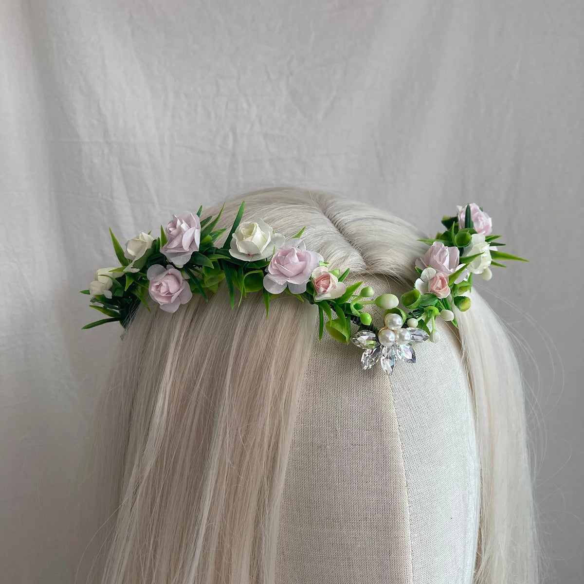 Elf Crown  Minimalist Woodland Tiara Deer Antlers Elven Headpiece Festival Boho Wedding Bride Fairy Costume Circlet Renaissance | Color:ELF118