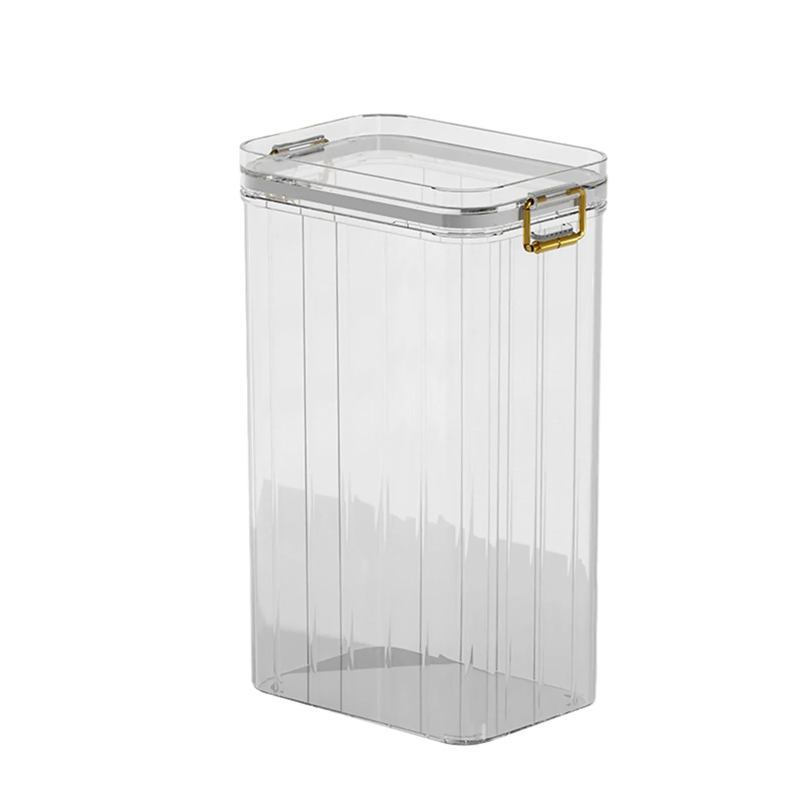 Kitchen Food Storage Clear Containers Plastic Box Jars For Bulk Cereals Household Organizers For Pantry Organizer Jars With Lid | Color:1800Ml