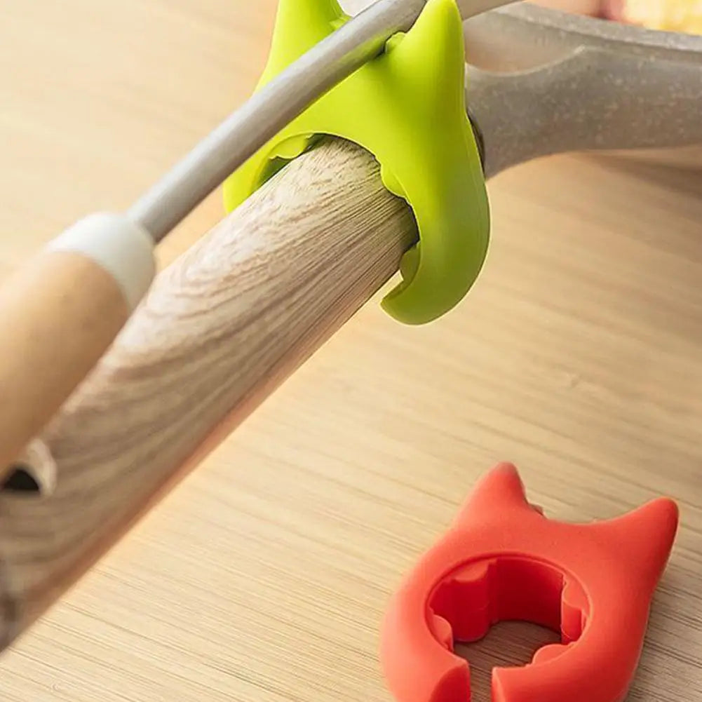 Silicone Spoon Rest Kitchen Organizer For Fork Spatula Rack Spoon Holder Stand Tableware Storage Rack For Spoon Pot Lid Holder | 1