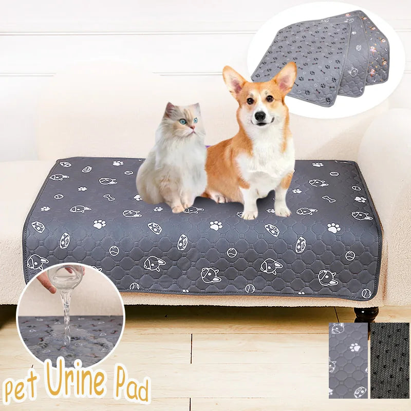 Dog Pee Pads Washable Dog Pet Diaper Mat Waterproof Puppy Cat Training Diaper Mat Pet Supplies | 0