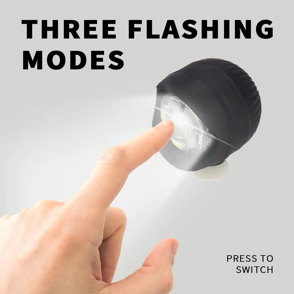 2pcs PVC LED Shoe Lights Charms Accessories for Night Rides, Walks & Dog Walks,Shoes Charms, 3 Lighting Modes | 1