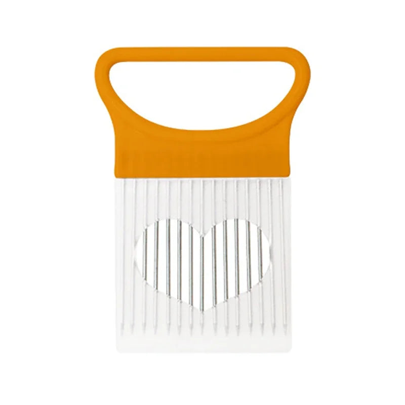 Onion Plugs Tomatoes Potatoes Cutters Onion Pins Fruit & Vegetable Tools Cutter Lemon Onion Holder Kitchen Gadgets | Color:Orange