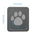 Pet Door Cat Dog Screen Door Lockable Magnetic Flap Screen Automatic Lock Door Suitable for Dogs and Cats Pet Screen Door | Color:37cm W X 42cm H