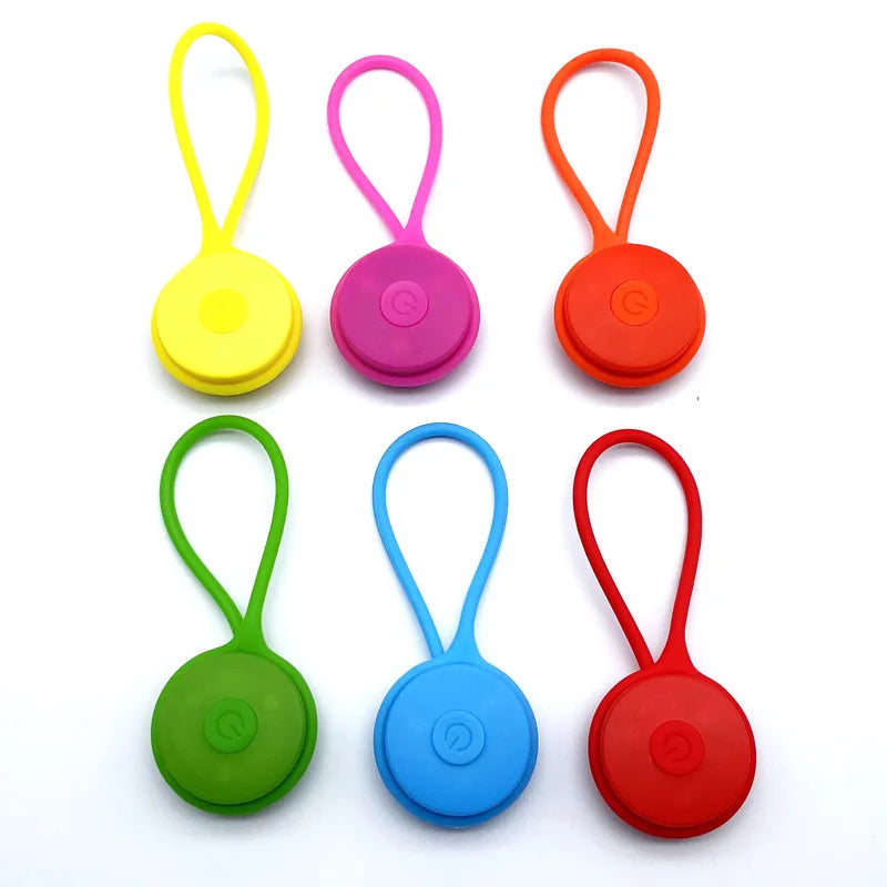 Outdoor Backpack Lights Silicone LED Night Running Warning Light Camping Riding Wind Rope Light Travel Equipment Tool Safety | 5