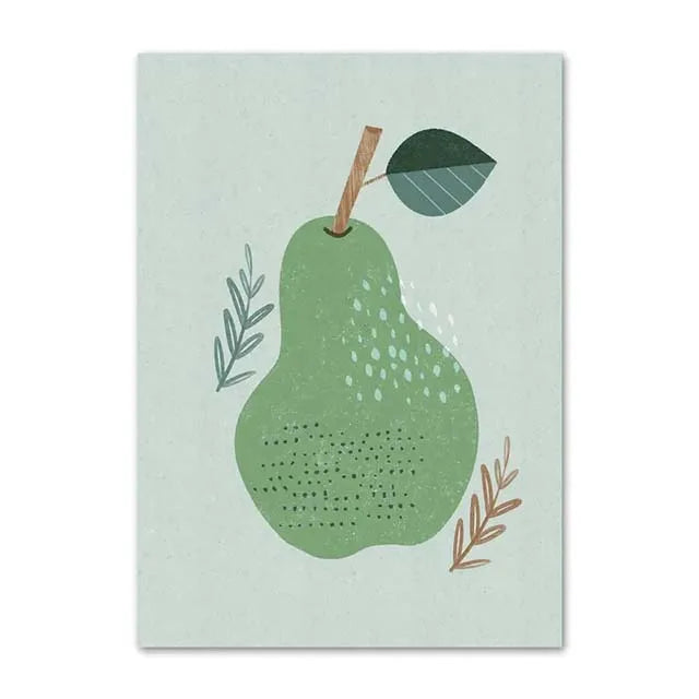 New Boho Cartoon Rabbit Mouse Goose Nurser Art Canvas Painting Nordic Retro Poster and Prints Wall Picture Baby Kids Room Decor | Color:J