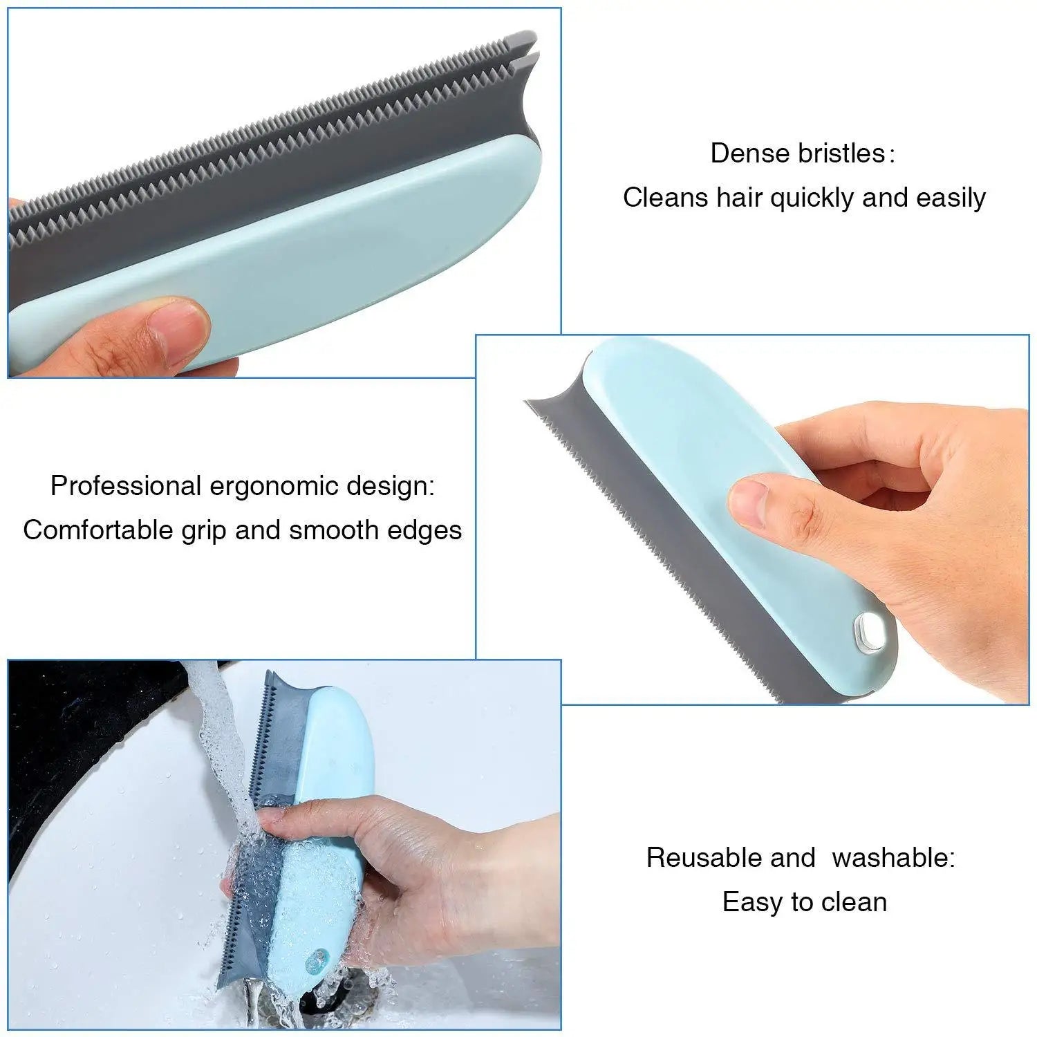 1pcs Multifunctional Household Fur Remover Not Hurt Clothing Brush Pet Cat Dog Portable Sofa Fabric Dust Removal Cleaning Brush | 3